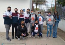 El merendero “Pancitas Calientes” recibió donaciones de alimentos recolectadas por alumnos del Instituto José Hernández