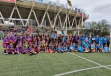 La Escuela de fútbol Claret realizó una gran actuación en un torneo disputado en la cancha auxiliar del estadio Kempes