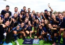 El hockey femenino del club La Salle finalizó la temporada con el bicampeonato en el Torneo Oficial de Damas “A”
