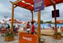 ¿Todavía no la viste? Hicieron una playa en medio de la ciudad de Córdoba Playa