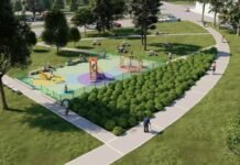 Así es el nuevo espacio verde que se construye en Alto Alberdi Espacio Verde