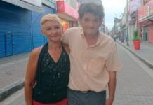 Marcela y Jorge, los bailarines cuarteteros de la peatonal