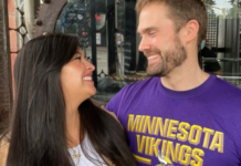 Un amor entre Córdoba y Estados Unidos: entraron al altar con una camiseta de Belgrano Belgrano