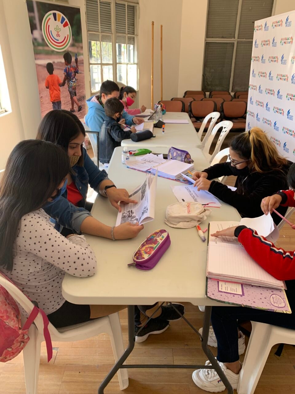 El Centro de Gestión Comunitaria Córdoba dio inicio a su voluntariado de apoyo escolar