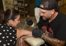 Andrea Rincón eligió a la Fundación Un Tatuaje Por Una Sonrisa para tatuarse Andrea Rincón