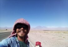 Franco Miranda: el cordobés que viaja por el mundo en bicicleta Bicicleta