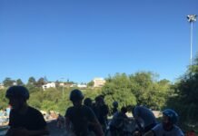 En el Parque del Kempes funciona la escuela de la Asociación Cordobesa de BMX