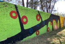 Poeta Lugones y Ampliación Poeta cuentan con un nuevo mural Mural