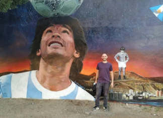 Cristian English: el artista que deja huellas de su arte en billetes, murales y melodías Cristian English