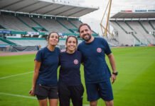 Legión Fútbol participó de un encuentro deportivo en el estadio Mario Alberto Kempes