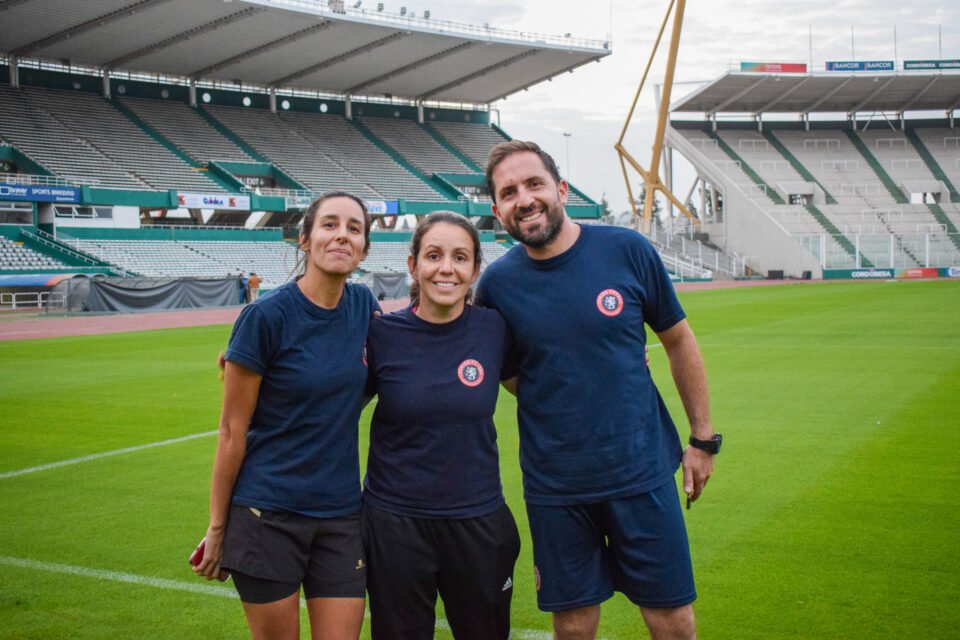 Legión Fútbol participó de un encuentro deportivo en el estadio Mario Alberto Kempes