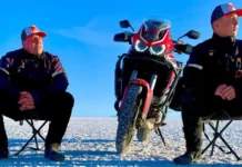 Padre e hijo dejaron todo para viajar juntos en moto por todo el mundo Padre e Hijo