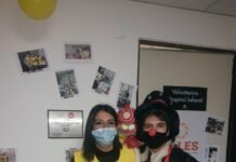 El Payaso Patolín cumplió un año de visitas al Hospital Infantil junto a la Fundación Soles