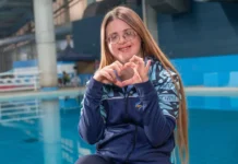 Jacinta Martínez Ranceze: la múltiple campeona en natación artística con Sindrome de Down Nadadora