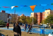 El barrio Hogar Clase Media Marqués de Sobremonte celebró sus 8 años de vida