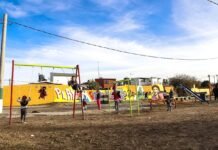 En Barrio Los Boulevares, un basural se transformó en un playón deportivo Playón Deportivo
