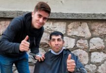 Matías Salvatierra: de cortar el pelo a personas en situación de calle a tener su propia peluquería Matías Salvatierra