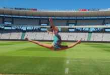 Olivia Páez: la gimnasta cordobesa que está recaudando fondos para representar al país en el Sudamericano Gimnasta