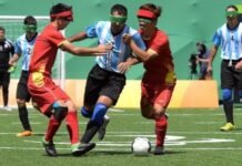Días y horarios de la Copa América de fútbol para ciegos en Córdoba