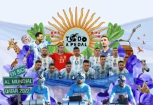 Los cuatro cordobeses de “A Todo Pedal” llegaron a Qatar en sus bicicletas A Todo Pedal