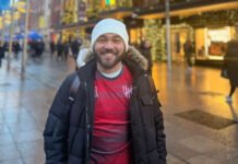 El hincha cordobés de Instituto que festejó el ascenso en Irlanda