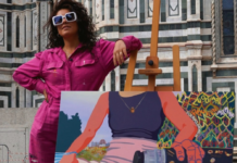 Sofía Toribio: la artista cordobesa que expuso su propia muestra de arte en Firenze Sofia Toribio