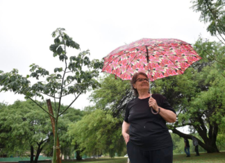 Vecina plantó un árbol por cada nacimiento y fallecimiento de su barrio en el Parque de la Vida Parque de la Vida