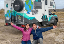 Hakuna Matata: La pareja argentina que ya lleva recorridos 70.000 kilómetros en Motorhome Hakuna Matata