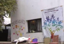Robaron en el merendero Manos Solidarias y 40 familias se quedaron sin comer Manos Solidarias