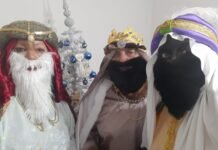 Vecinos disfrazados recorrieron las calles de la zona norte y celebraron la llegada de los reyes magos
