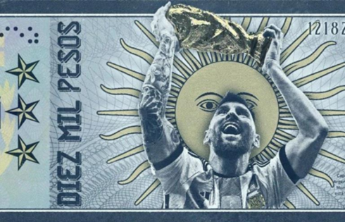 Billete de Messi