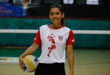 De B° Nuevo Poeta Lugones a la “gloria”: Azul Tuero está disputando la Liga Federal Argentina de Voley con Instituto