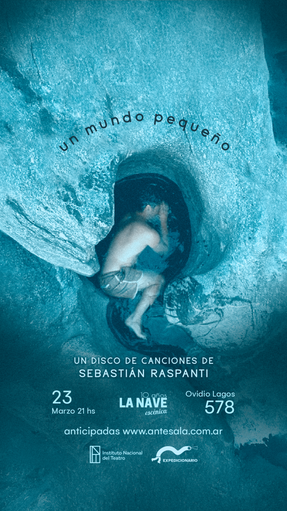 Sebastián Raspanti presenta “Un Mundo Pequeño”, su primer disco de canciones
