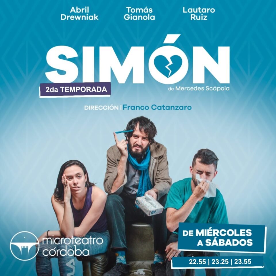 La obra de teatro “Simón” llega con su segunda temporada a Microteatro