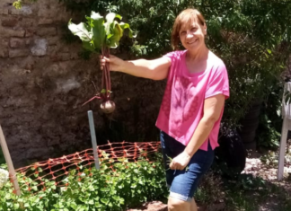 En el Centro Vecinal San Martín enseñan los beneficios de tener una huerta orgánica Huerta