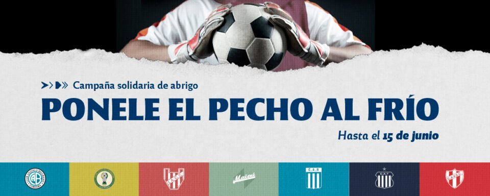 “Ponele el pecho al frío”: la iniciativa solidaria que une a los clubes de Córdoba