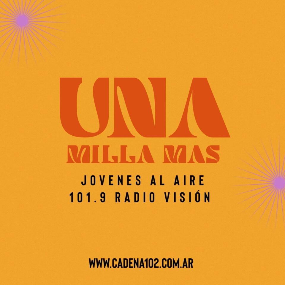“Una milla más”: el espacio de los jóvenes en la radio