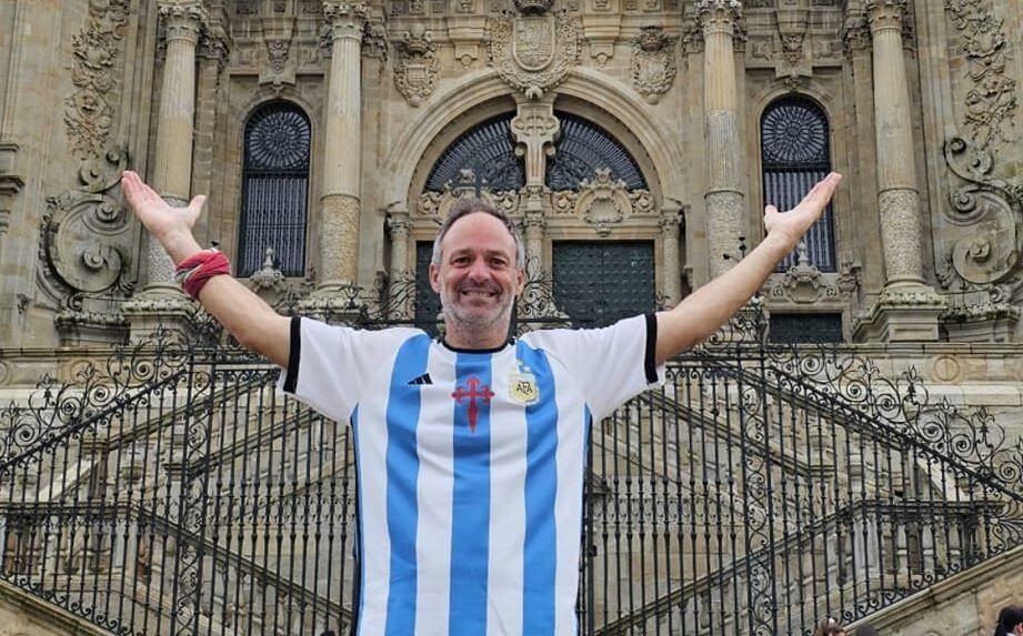 De Carlos Paz a Santiago de Compostela recorriendo 800 kilómetros a pie