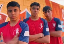 El Club América Unida de B° Argüello incorporó el sistema Braille en sus camisetas