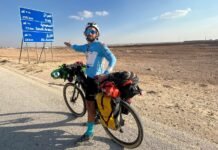 La historia del trotamundos cordobés que lleva visitados 60 países en Bici