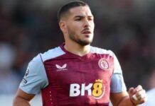 Emiliano Buendía sufrió la rotura de ligamentos y será baja en el Aston Villa