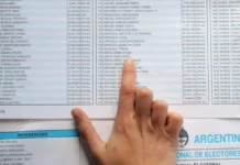Consultá el padrón electoral para las Paso del domingo