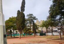 Preocupación en B° San Martín por el cierre indefinido de la Plaza Rafael Núñez