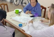 Gesto misionero de la Parroquia Santa María de La Paz