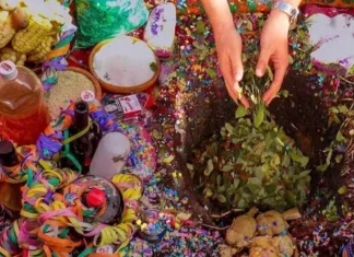 Este lunes se veneró a la Pachamama en el Jardín Botánico