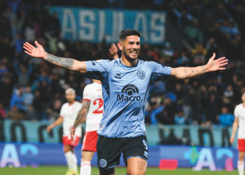 “Vine a escribir mi propia historia con la camiseta de Belgrano”