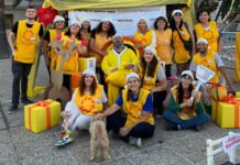 Soles organizó la “Navidad Amarilla” para concientizar sobre el cáncer infantil