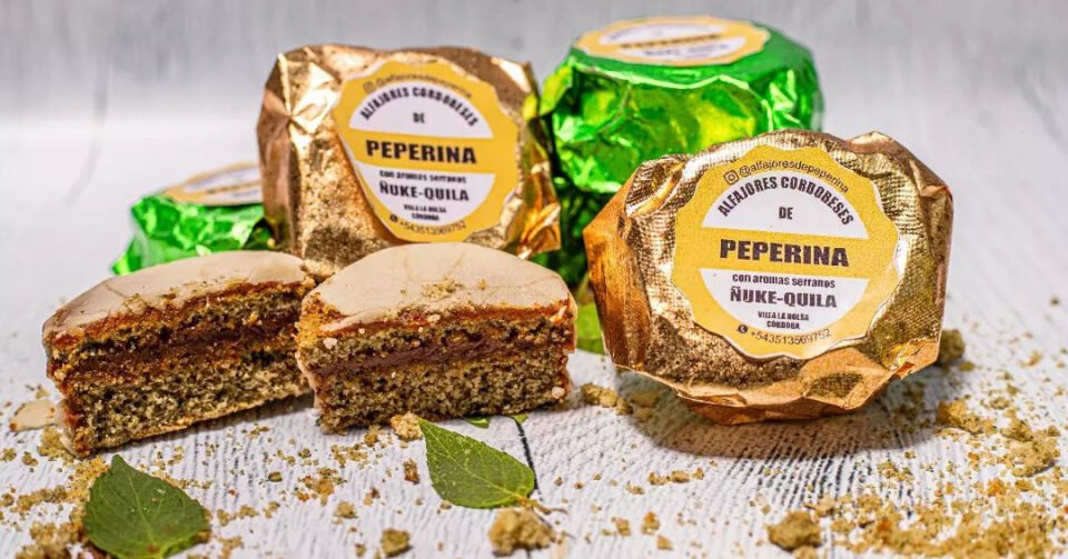 Una emprendedora cordobesa elabora Alfajores de “peperina”