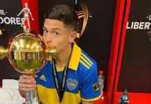 Es cordobés, jugó en Atlético Carlos Paz y ya debutó en la Primera de Boca