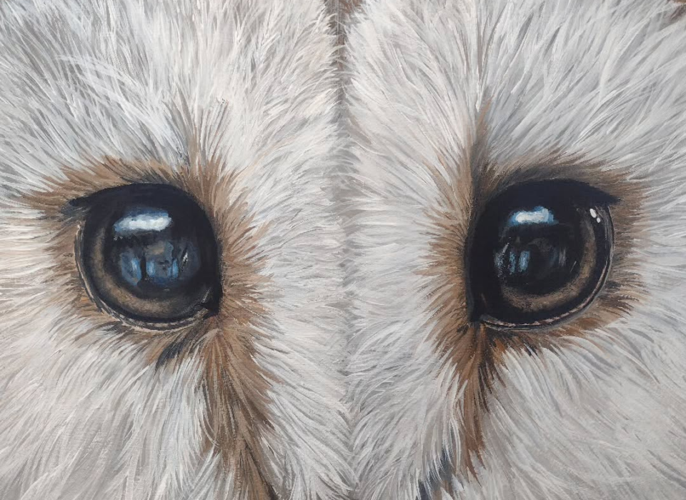 Es cordobesa y retrata a las mascotas a través de la pintura